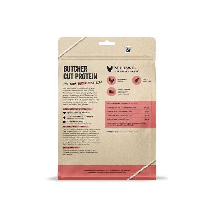 Freeze Dried Chicken Breast Dog Treats I93656