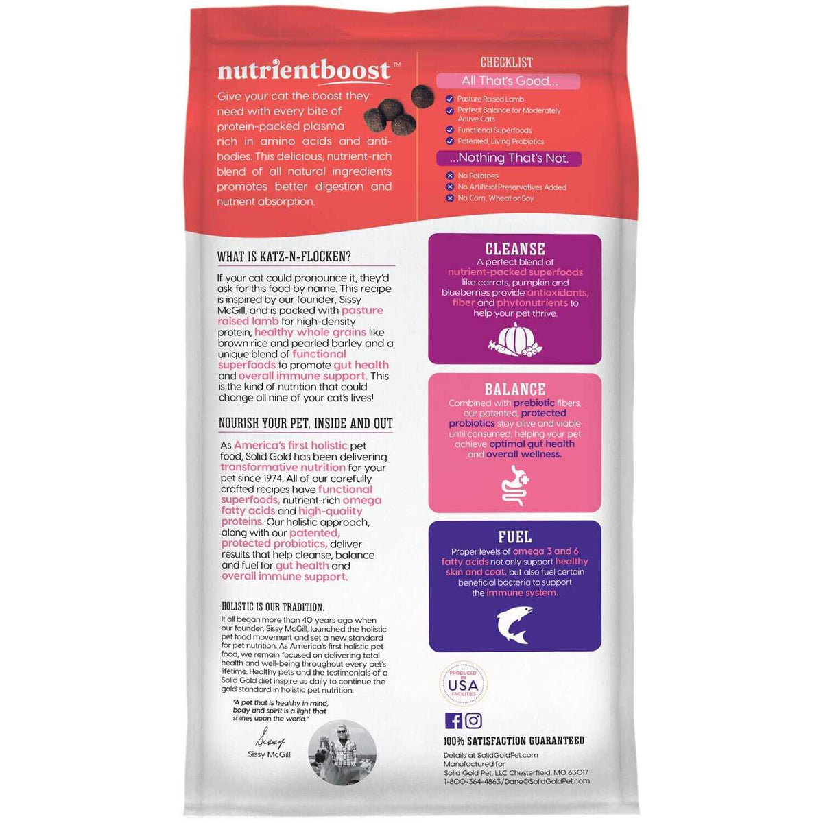 Dry Cat Food with Lamb C7485