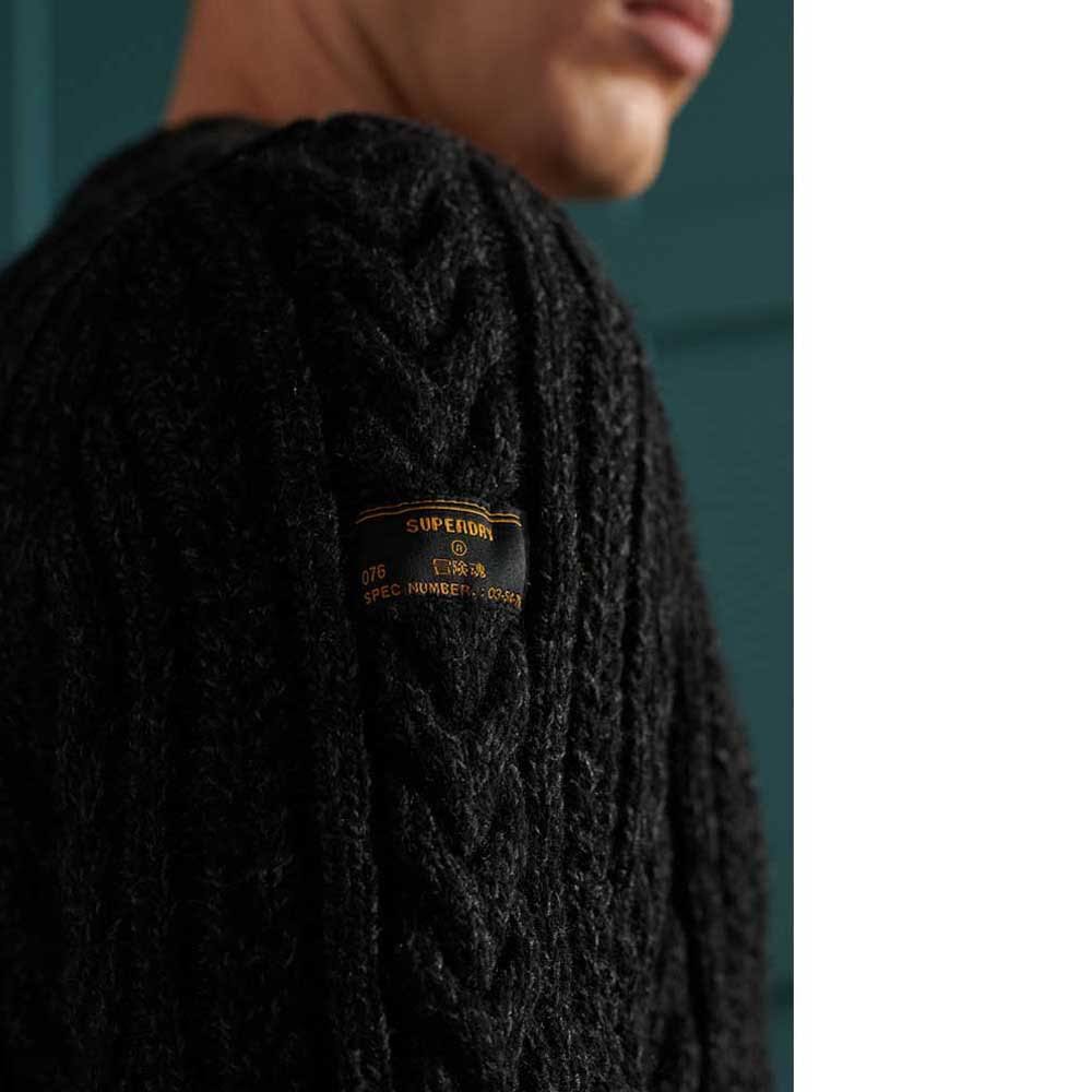 Black Crew Neck Jumper J4934
