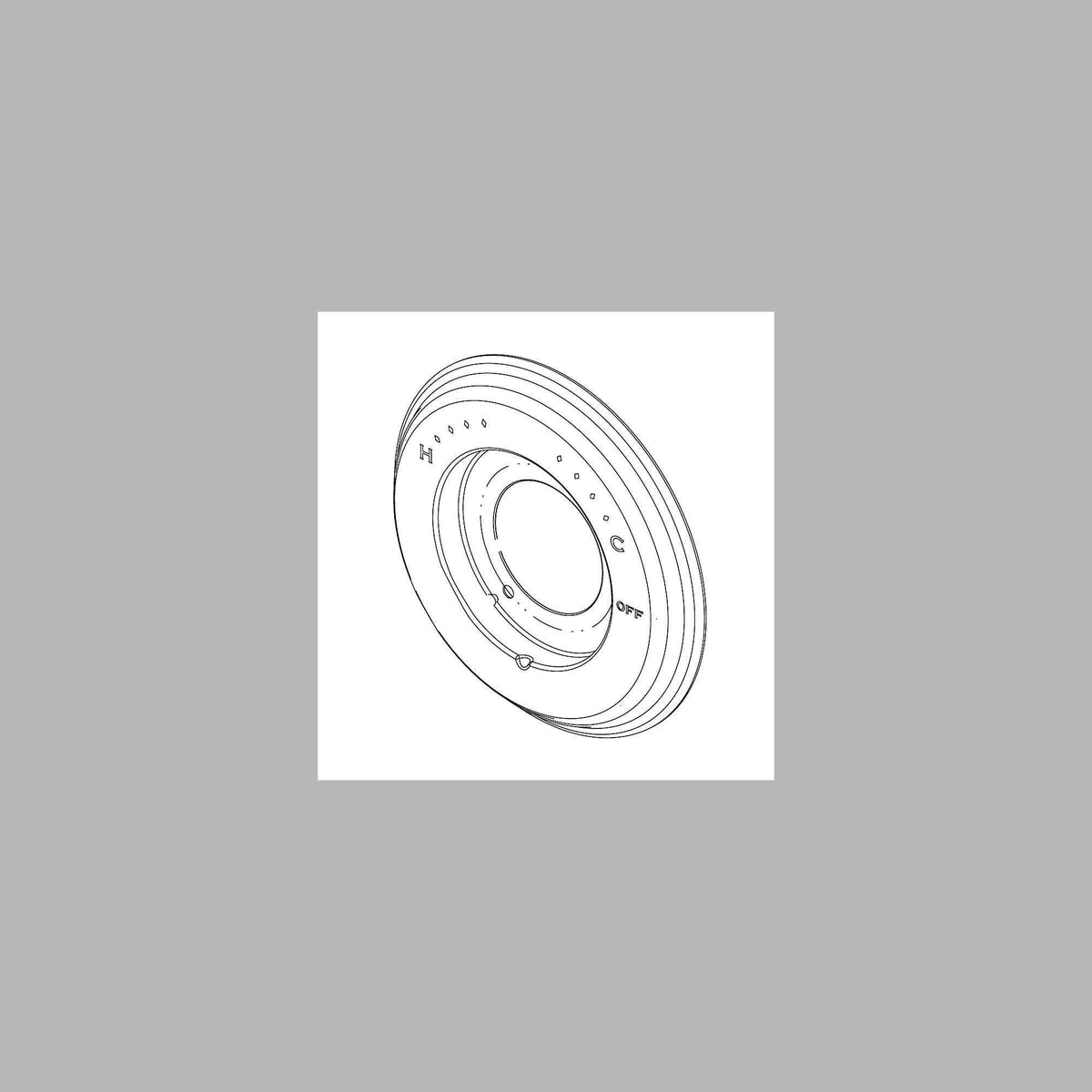 Champagne Bronze Escutcheon R328752