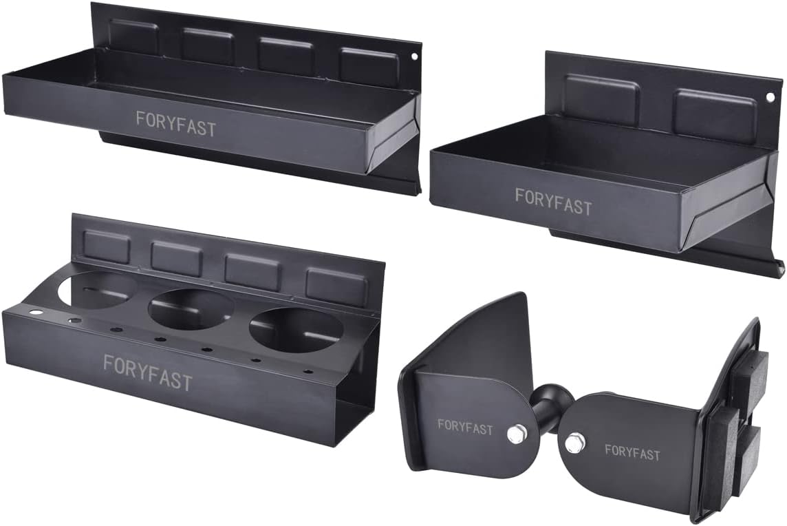 Magnetic Toolbox Tray Set and Holder 4-piece Q9985