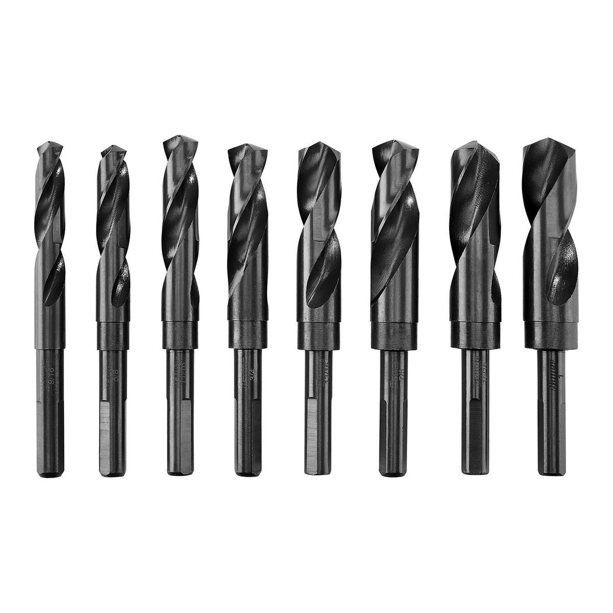 Black Oxide Drill Bit Set, 8-Piece V108