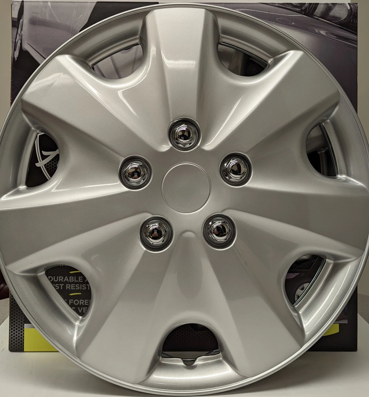 15-inch Silver ABS Plastic Wheel Cover A2519