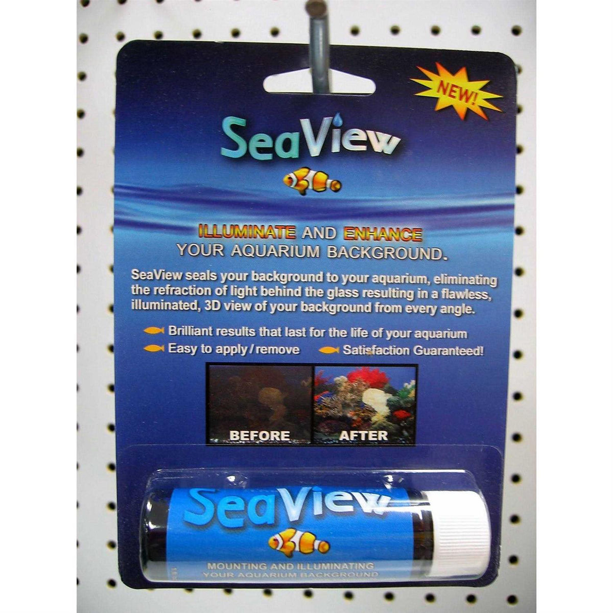 Aquarium Background Mounting and Illumination Solution F876204