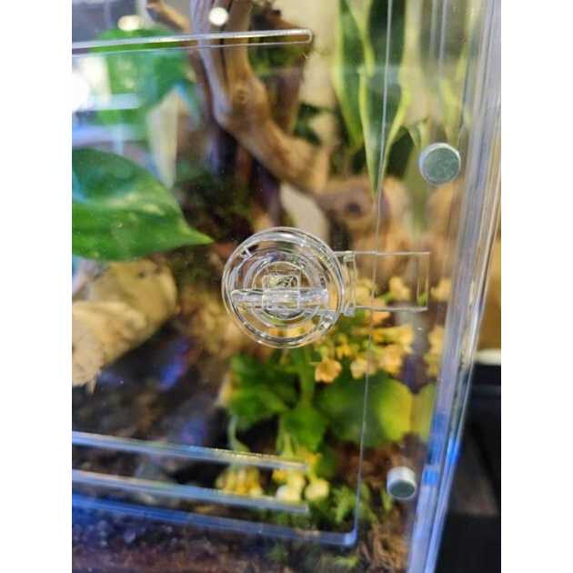 Acrylic Reptile Enclosure Front-Opening 8x8x12 D92174