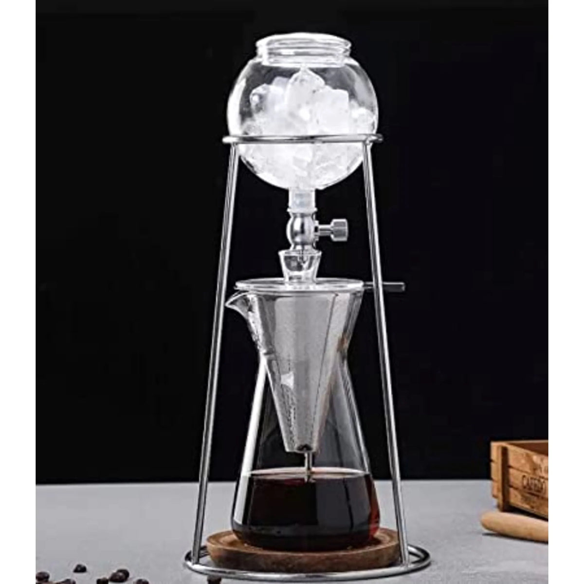 Iced Coffee Cold Brew Drip Coffee Maker 400mL Borosilicate Glass J956090