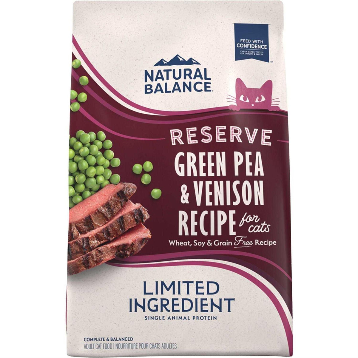 Grain Free Green Pea & Venison Dry Cat Food K159691