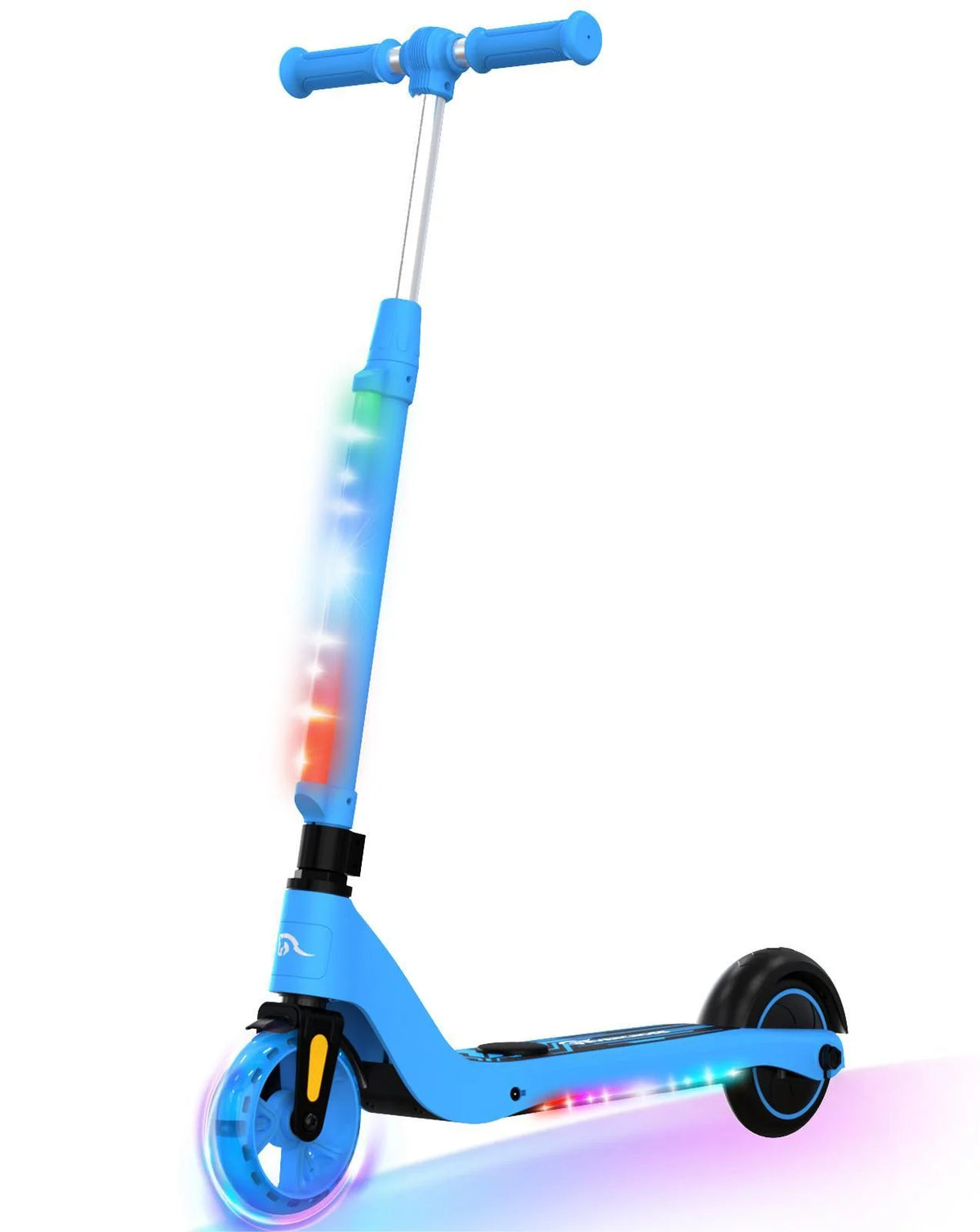 Electric Scooter for Kids, 5 mph, Adjustable Height, Lightweight, Blue D48800
