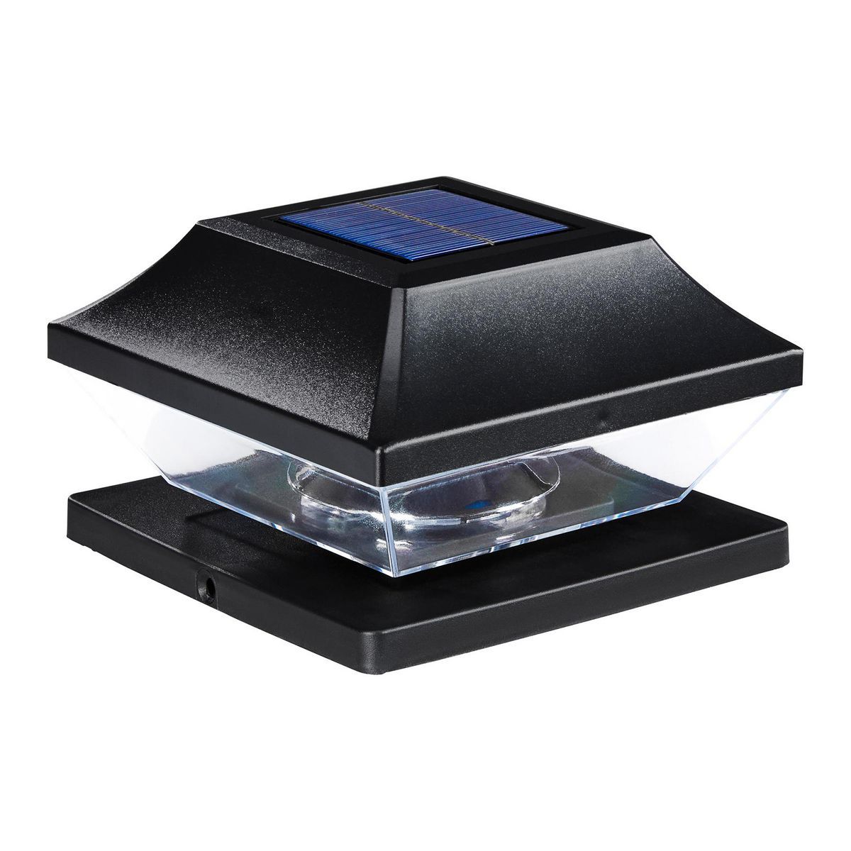 LED Solar Post Cap Lights, 2-Pack G594