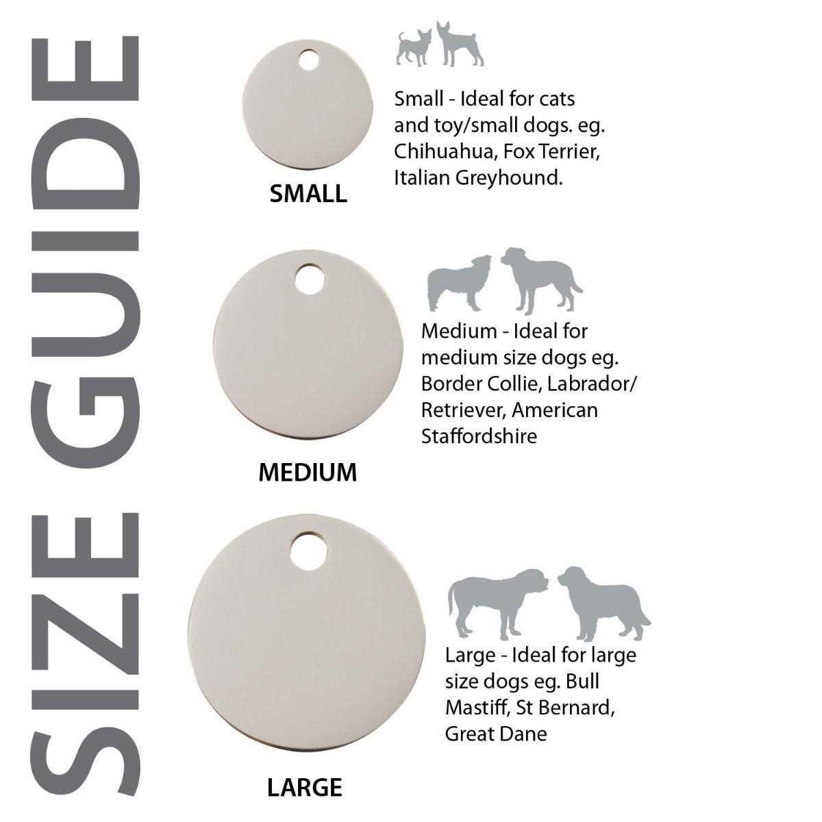 Circle Pet ID Dog Tag Z72861
