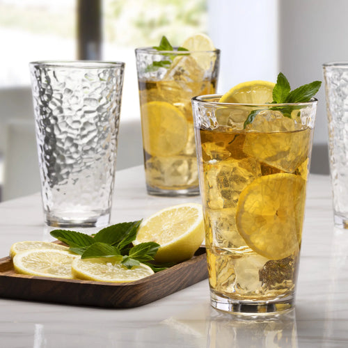 16 oz Set of 8 Drinking Glasses L71281
