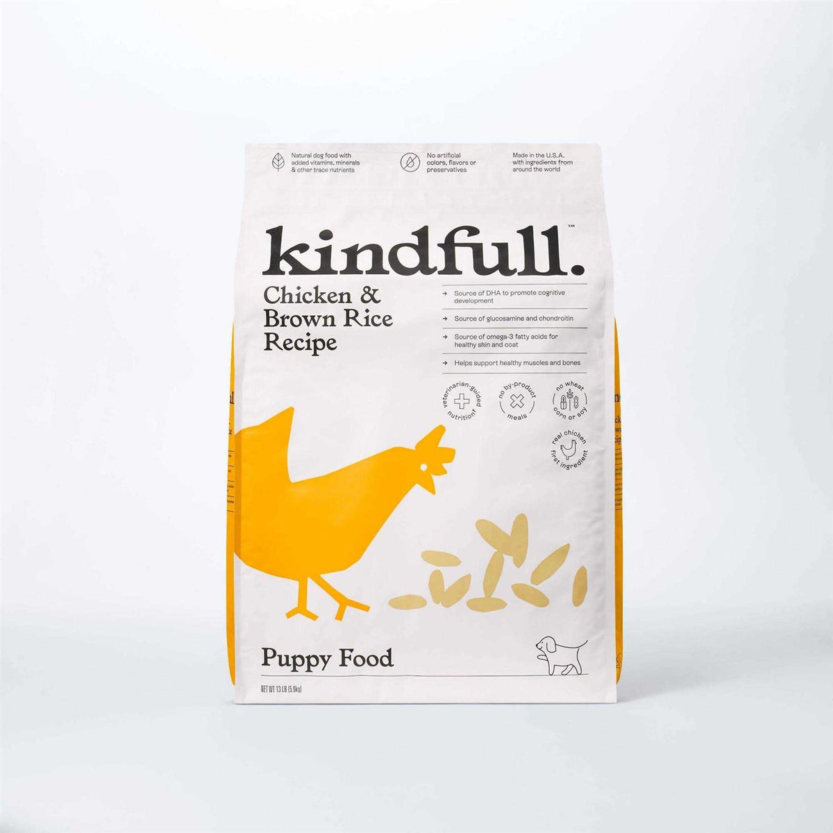 Chicken and Brown Rice Puppy Dry Dog Food O86210