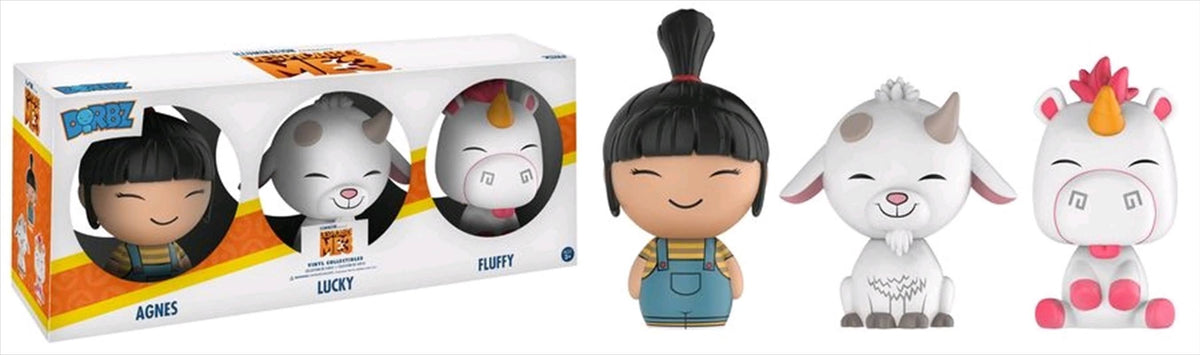 Agnes, Lucky & Fluffy 3-Pack W5697