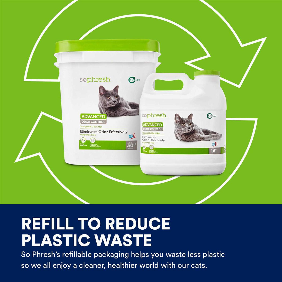Fragrance Free Scoopable Cat Litter I3728