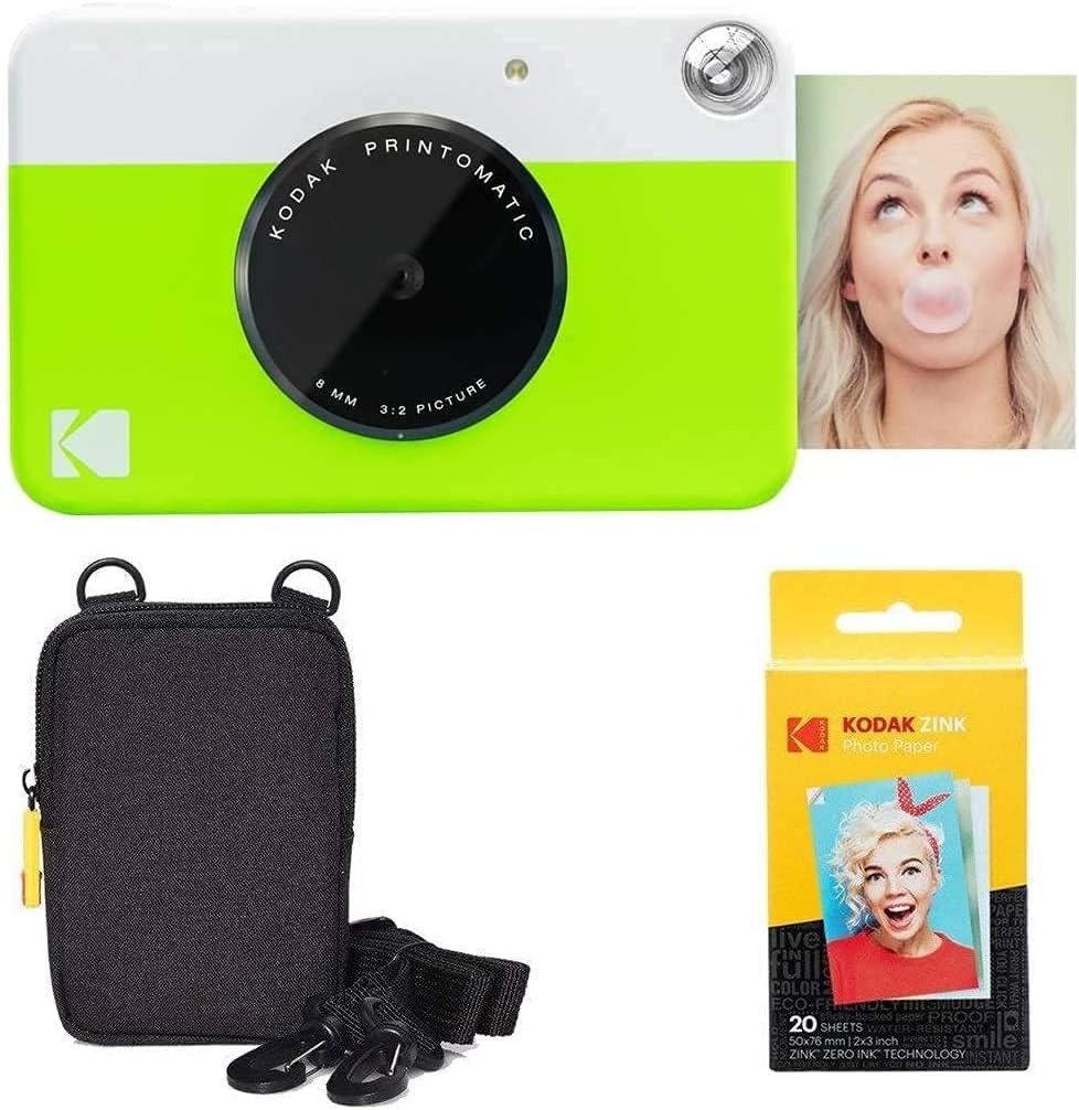 Instant Camera + Zink Paper + Case K679