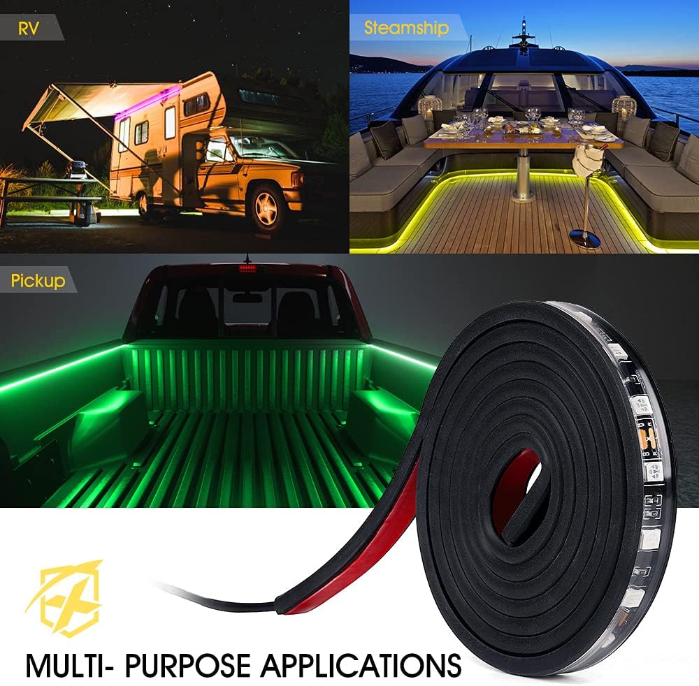 60 RGB Truck Bed Bluetooth Lights Kit X9055