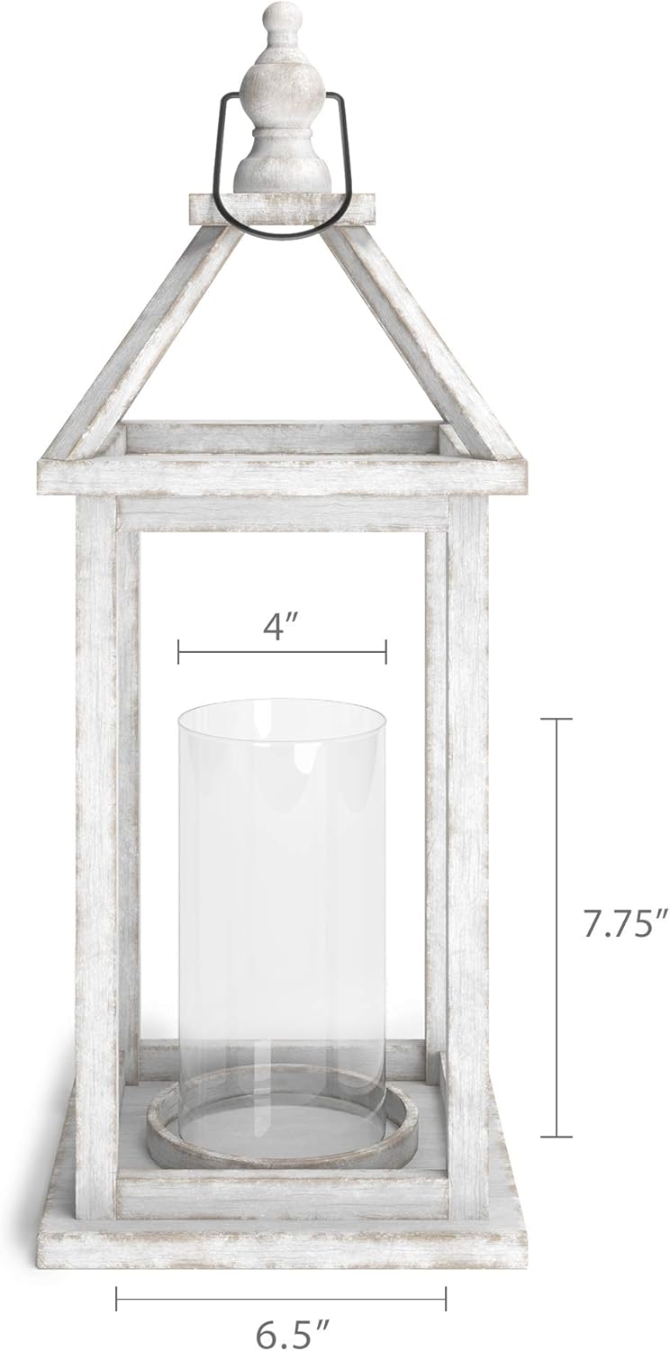 Decorative Wooden Lantern Candle Holder N13264