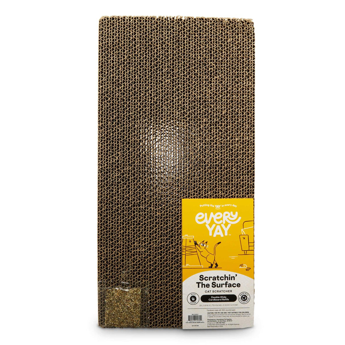 Double-Wide Cardboard Cat Scratcher Refills G6026