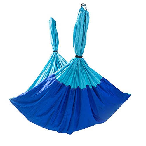 Aerial Yoga Hammock Swing with Six Handles and Steel Carabiners V5057