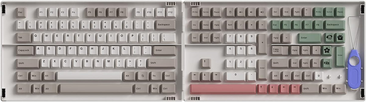 158-Key ASA Profile PBT Double-Shot Keycap Set G13953