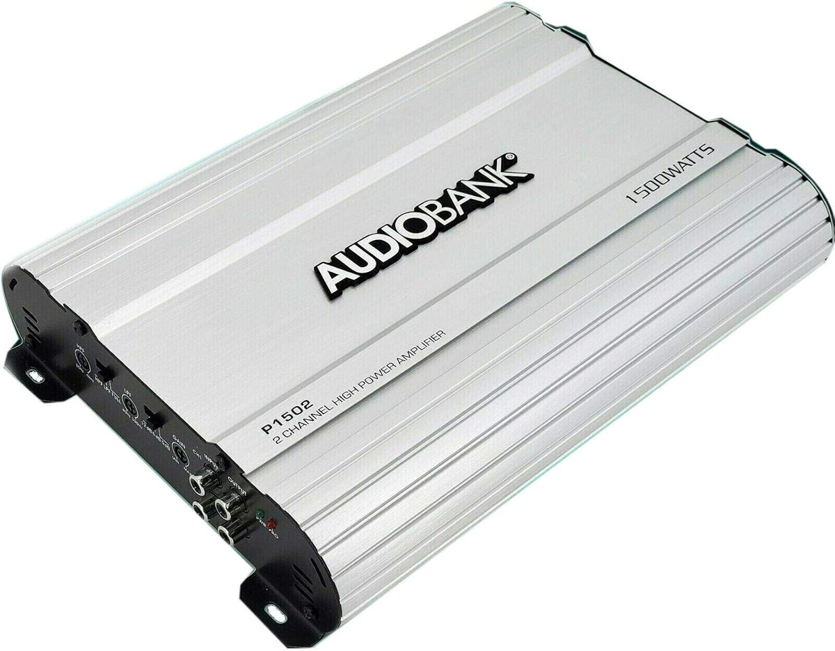 2 Channels 1500 Watts Bridgedable Car Audio Stereo Amplifier M80926