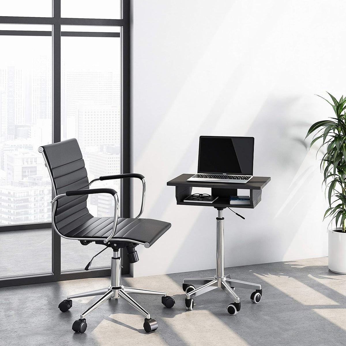 Foldable Table Laptop Cart Q25548