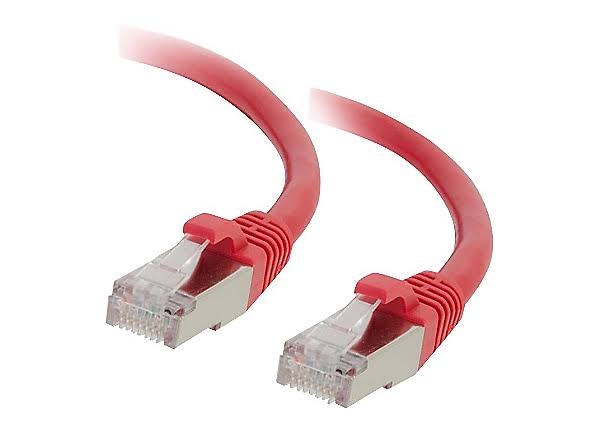 150ft Cat5e Molded Shielded STP Network Patch Cable Red U824009
