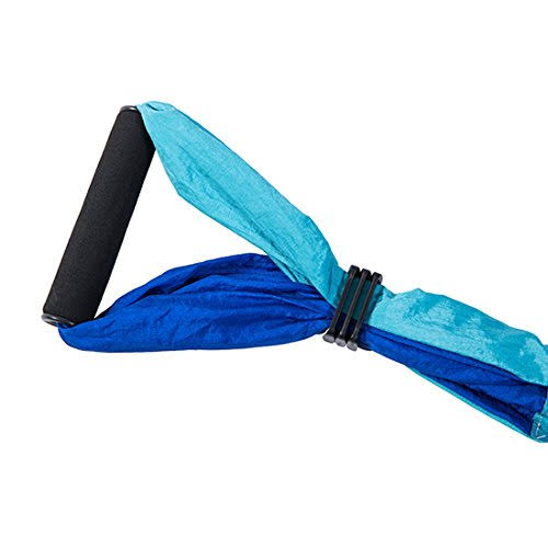 Aerial Yoga Hammock Swing with Six Handles and Steel Carabiners V5057