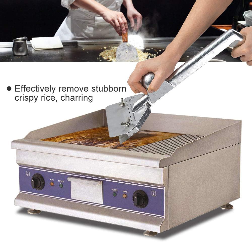Heavy Duty Casting Aluminum Grill Scraper with 5 Blades U335