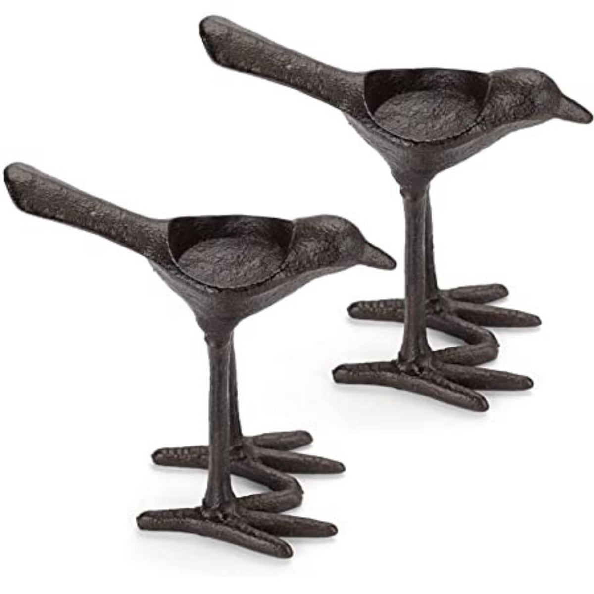 Cast Iron Tea Light Holders, Set of 2 M8024