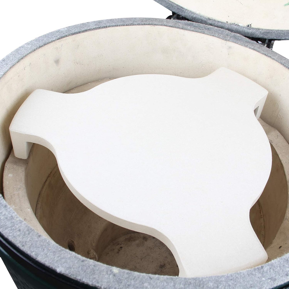 Ceramic Heat Deflector Pizza Stone Smoking Stone T79381