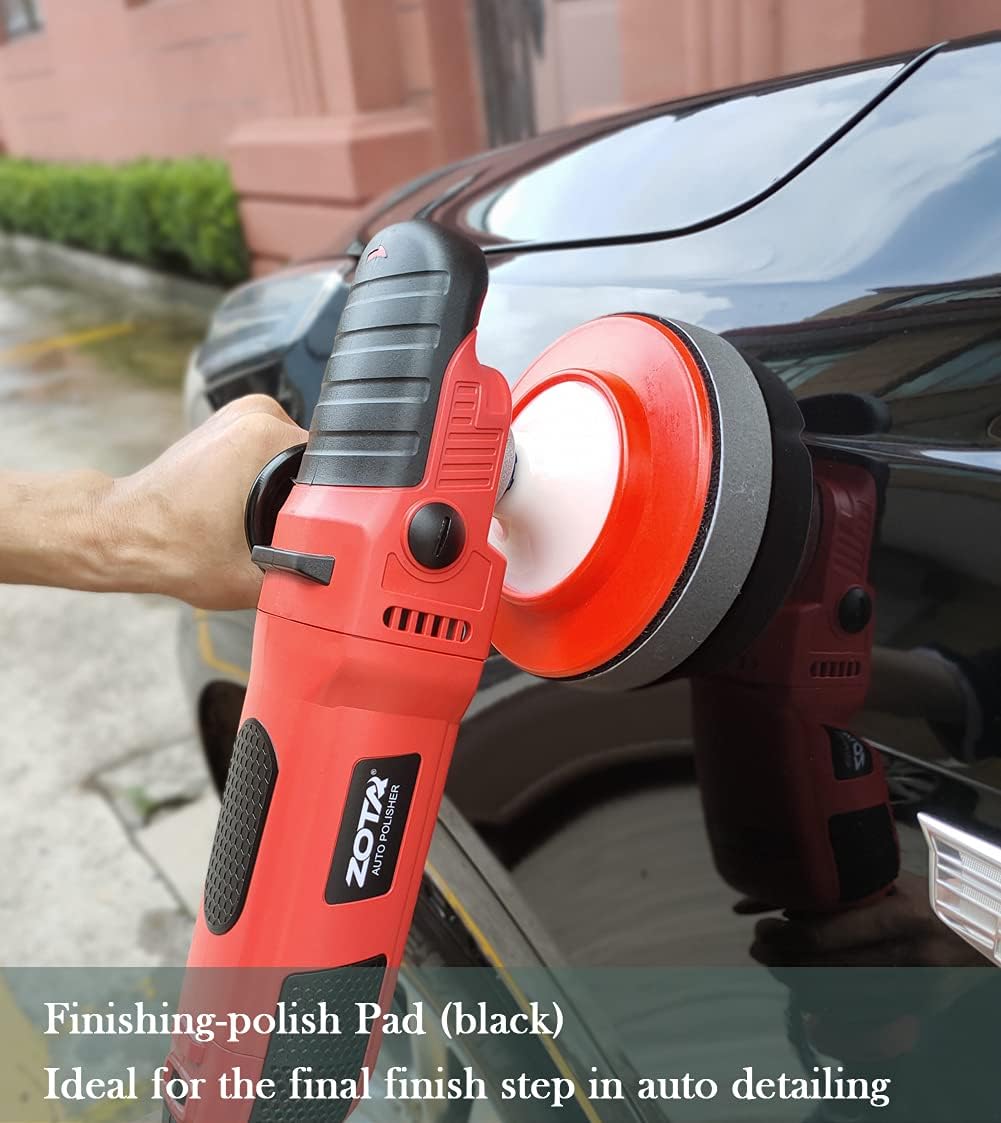 1200W 6-inch/7-inch Variable Speed Rotary Polisher V88134