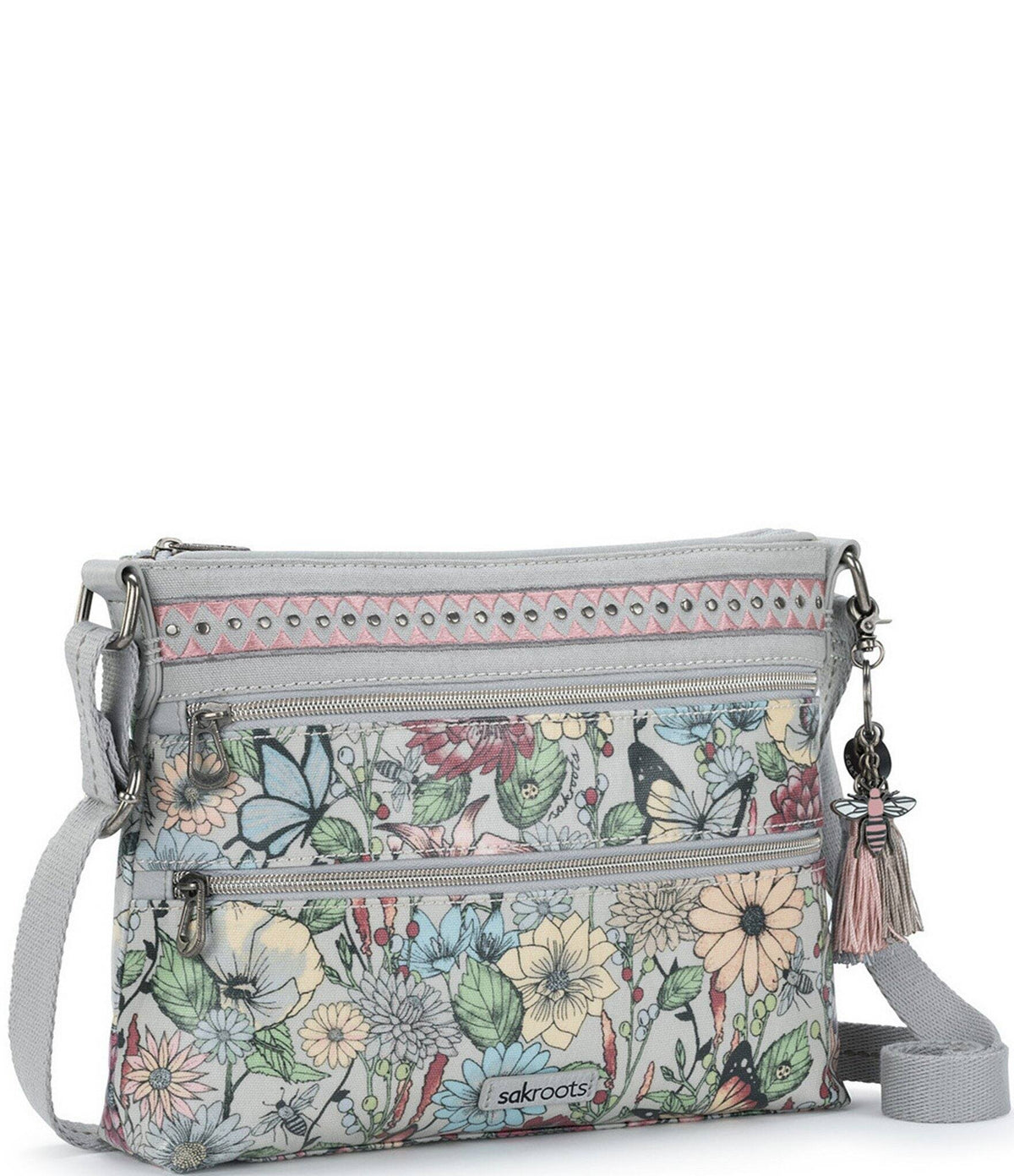 Double Zip Crossbody Bag R186835