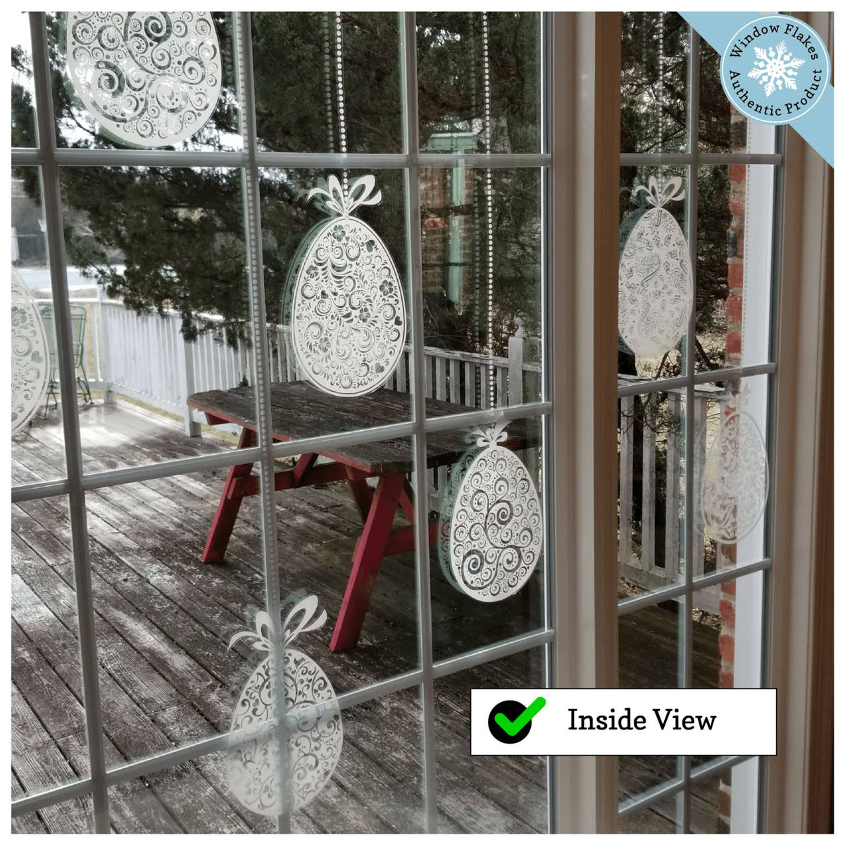 Easter Egg Window Clings W18669