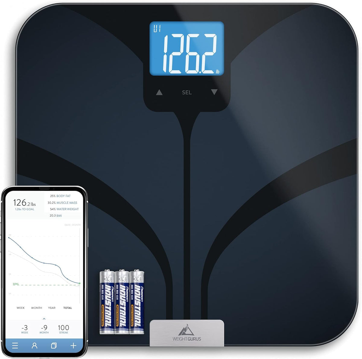 Bluetooth Connected Bathroom Smart Scale R440591