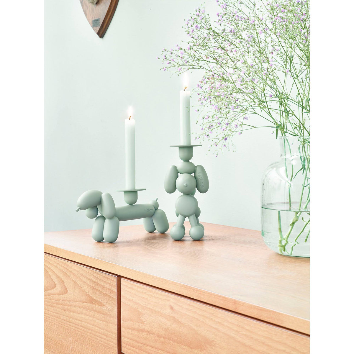 Can-Dolly Candle Holder in Anthracite A54641