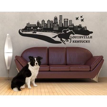 Cityscape Wall Decal Vinyl Art V391
