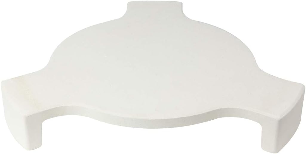 Ceramic Heat Deflector Pizza Stone Smoking Stone T79381