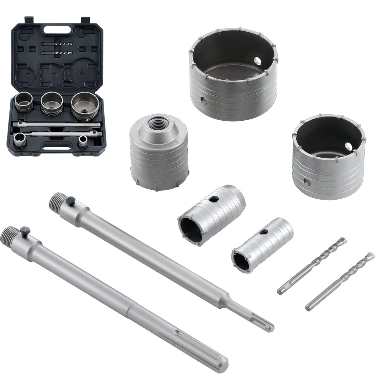 Hole Saw Kit with SDS Shanks X7248