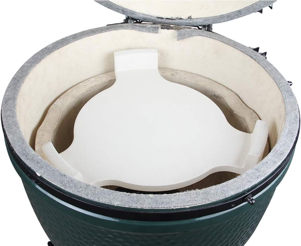 Ceramic Heat Deflector Pizza Stone Smoking Stone T79381