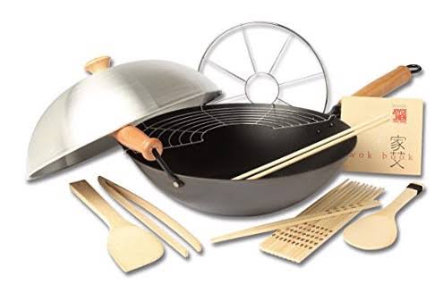 14 inch 10 Piece Non-Stick Wok Set H97711
