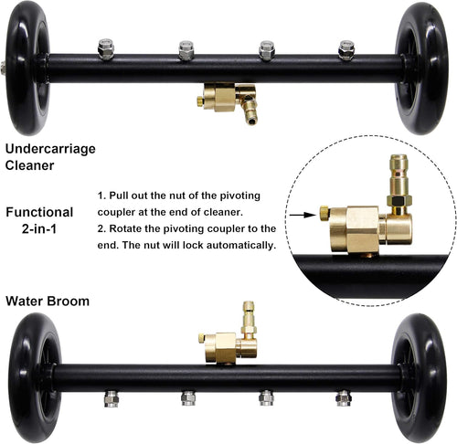 16 Inch Undercarriage Cleaner for Pressure Washer, 4000 PSI J661833