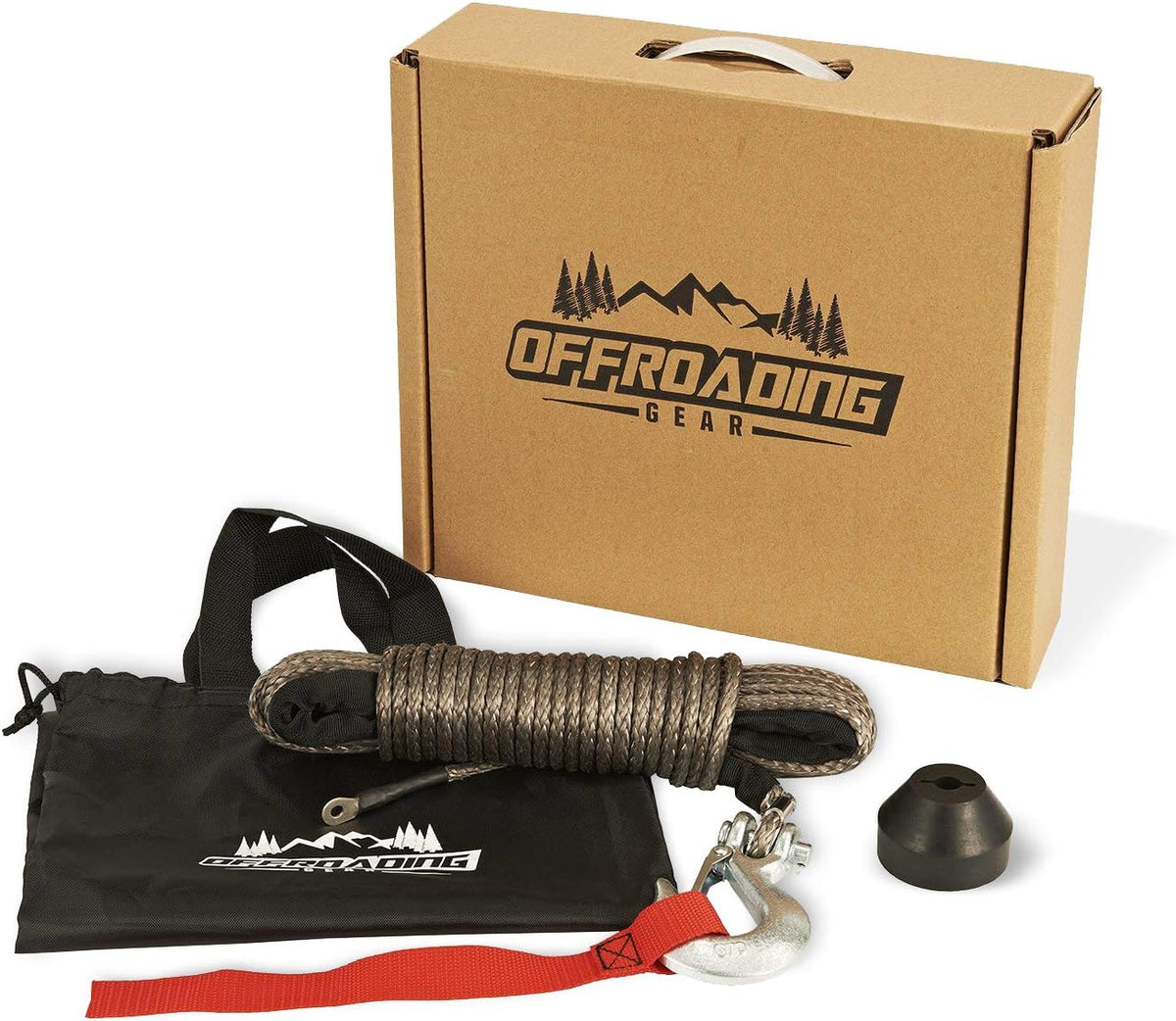 50'x1/4” Synthetic Winch Rope Kit M17293