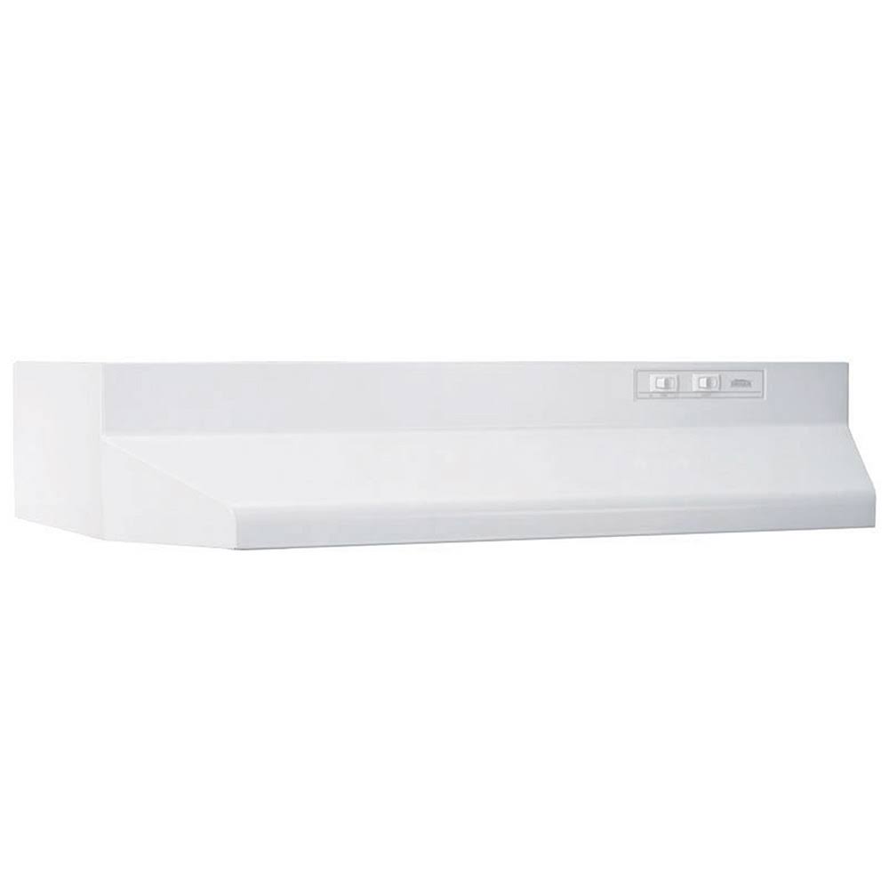 30 in. Under Cabinet Range Hood with Light in White Q865