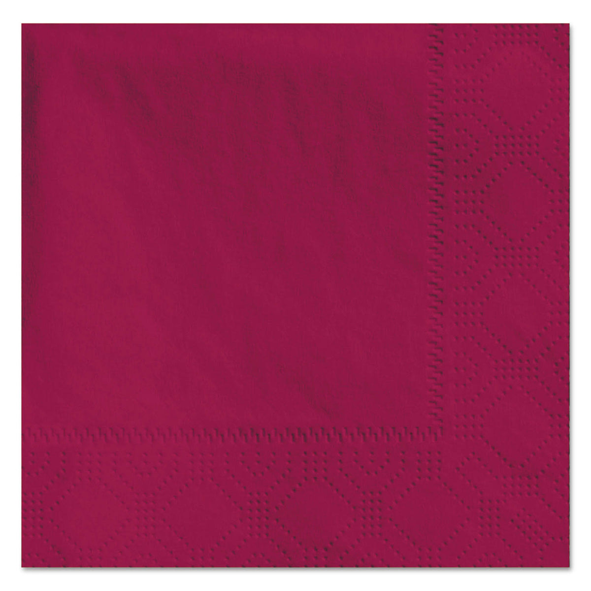 Burgundy 2-Ply Beverage Napkins Y362