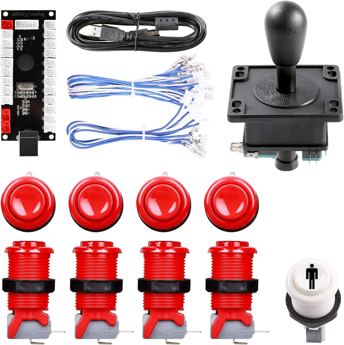 Arcade Joystick and Push Button Kit G49180