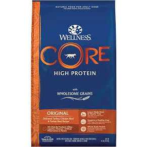 High Protein Wholesome Grains Dry Dog Food O8674