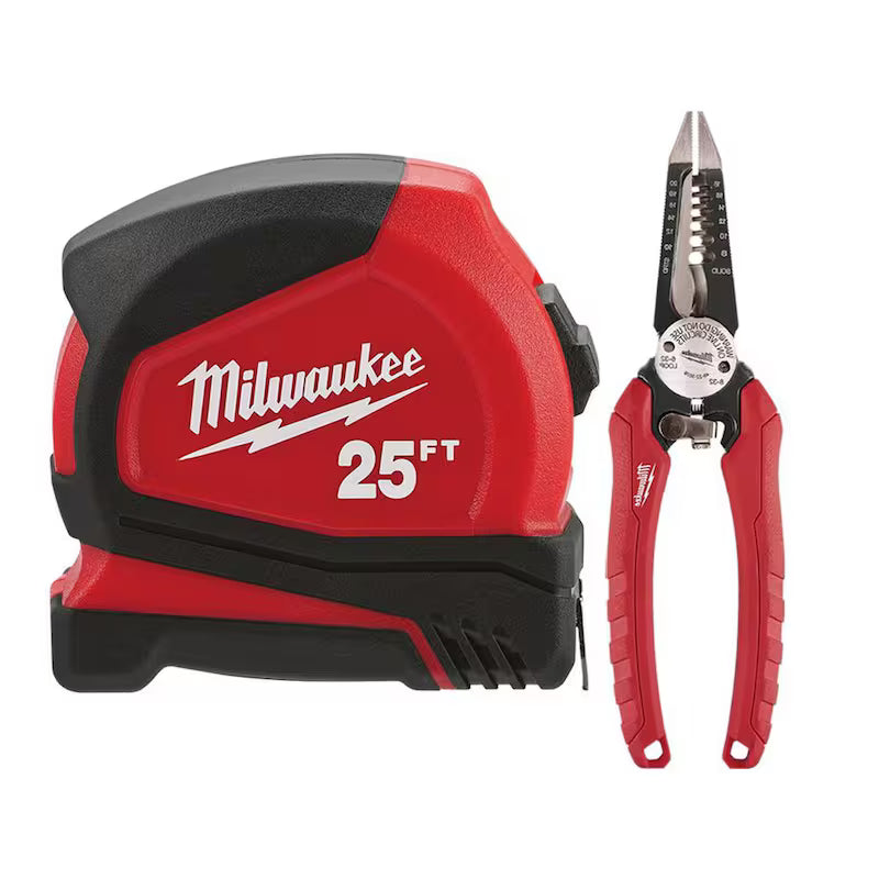 Compact Tape Measure with Pliers O303501