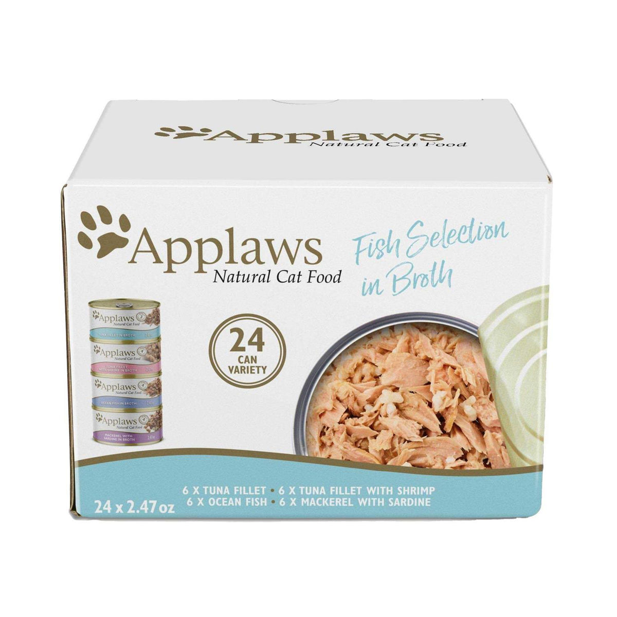 Cat Wet Food in Broth Variety Pack D3572