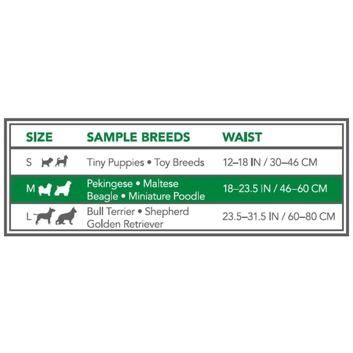 Disposable Male Dog Wraps U3696